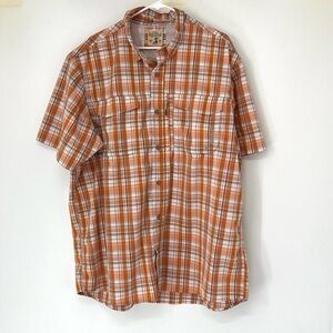 Redhead men’s button down vented shirt 2XL